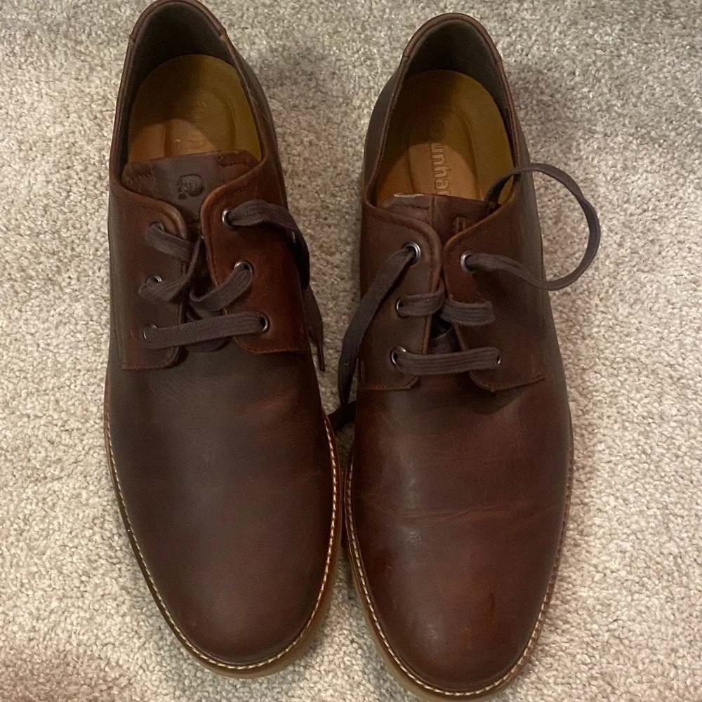 Dunham Men’s Brown Leather dress shoes